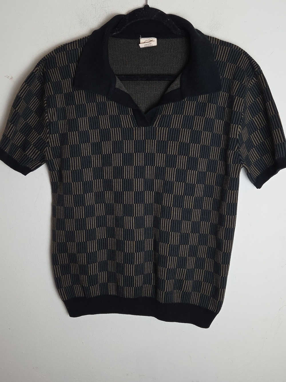 Dandy Del Mar Sebastian Knit Polo Onyx
